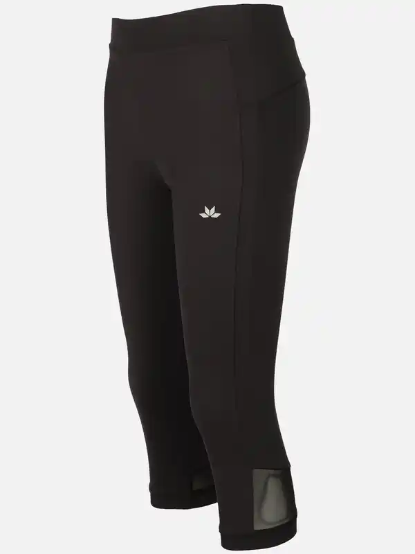 Bild 3 von Damen Sport-Caprihose Schwarz