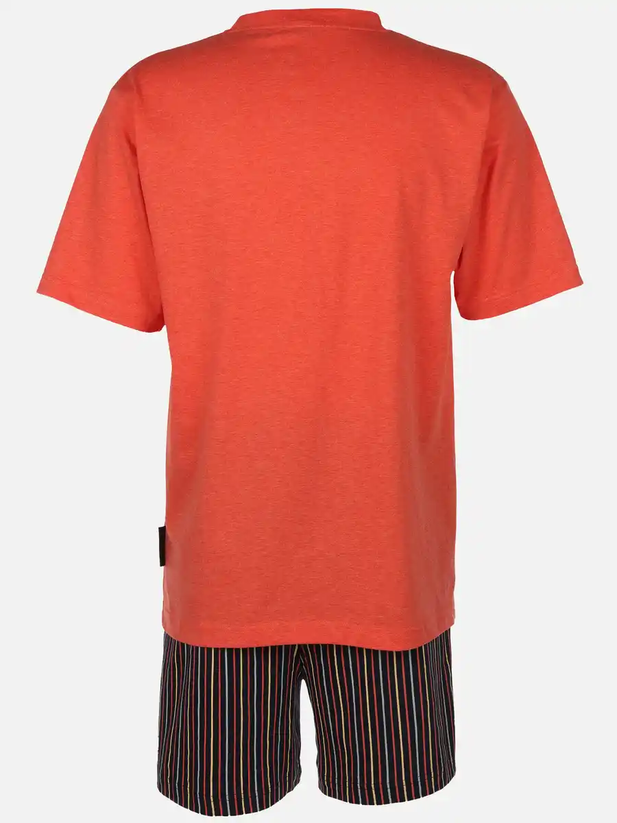 Bild 2 von Herren Shorty mit gestreifter Hose Rosa