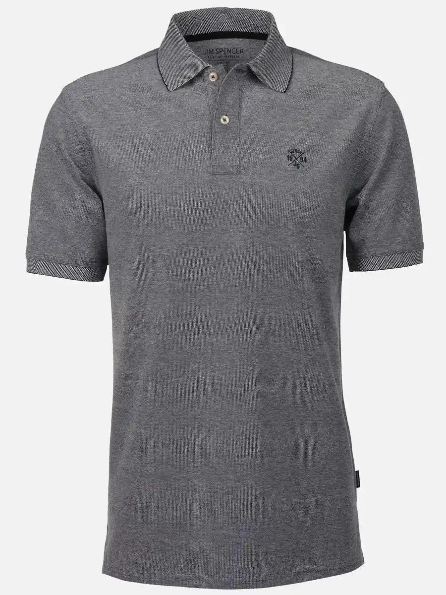 Bild 1 von Herren Poloshirt mit kurzem Arm Marine