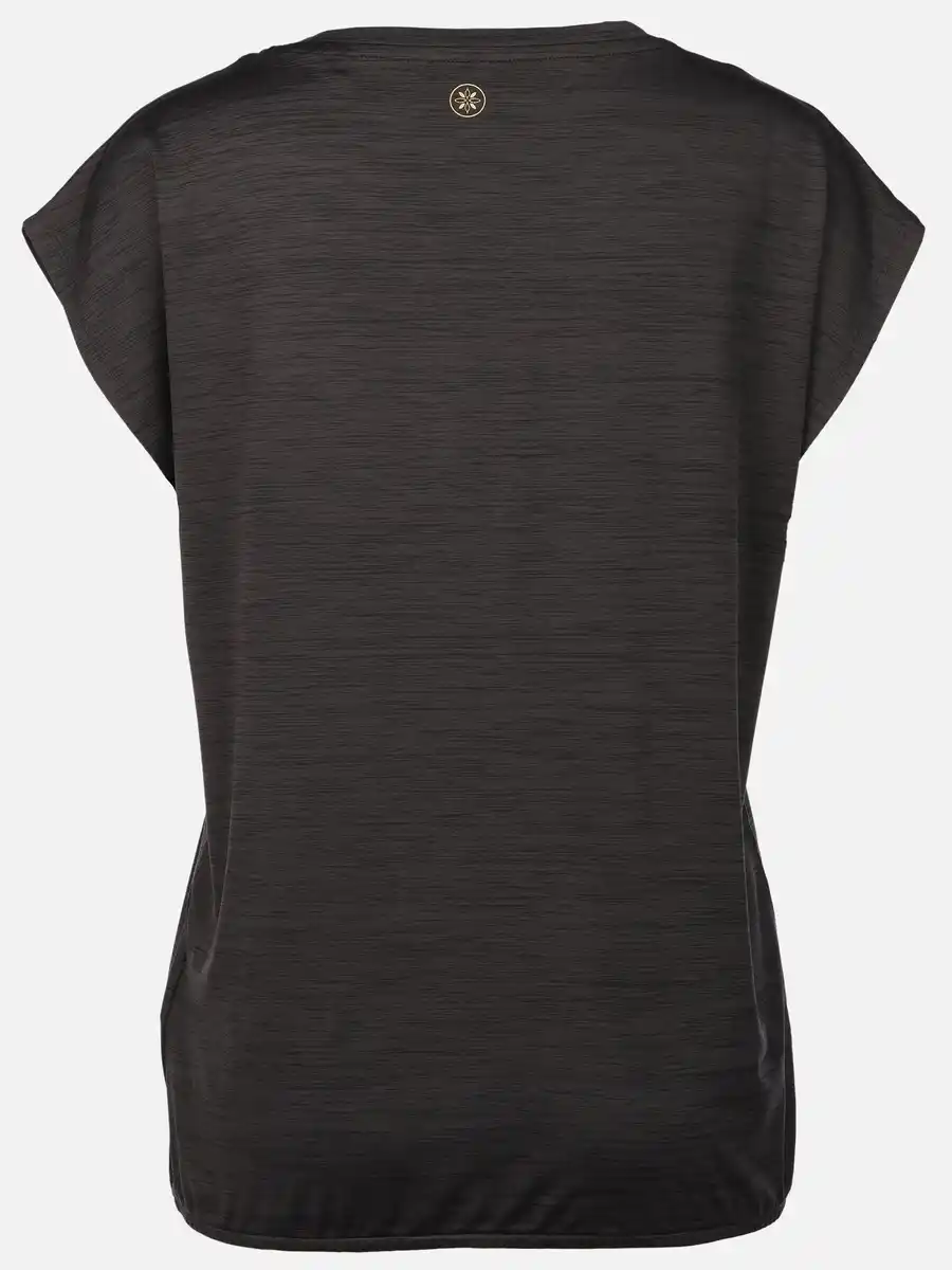 Bild 2 von Damen Sport Shirt mit Gummizug am Saum Grau