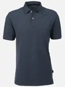 Herren Basic Poloshirt Blau