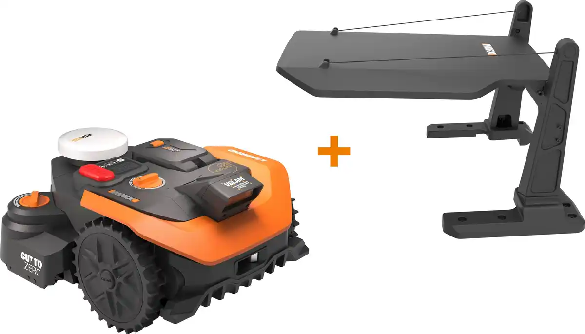 Bild 1 von Worx Mähroboter M800 Landroid Vision Cloud - 18 cm Schnittbreite 800 m² inkl. Garage