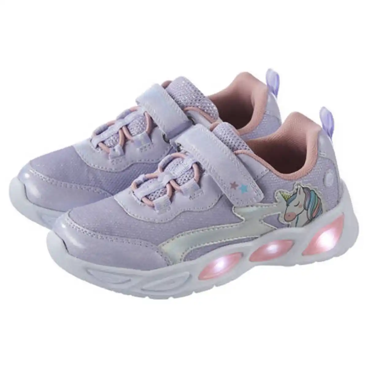 Bild 1 von LILY & DAN Kleinkinder-/Kinder-LED-Schuhe, Einhorn, 25