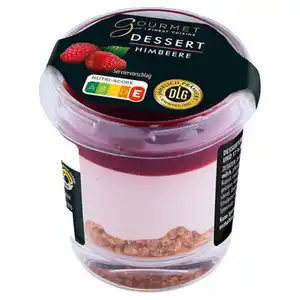 GOURMET FINEST CUISINE Dessert im Glas 60 g, Himbeere