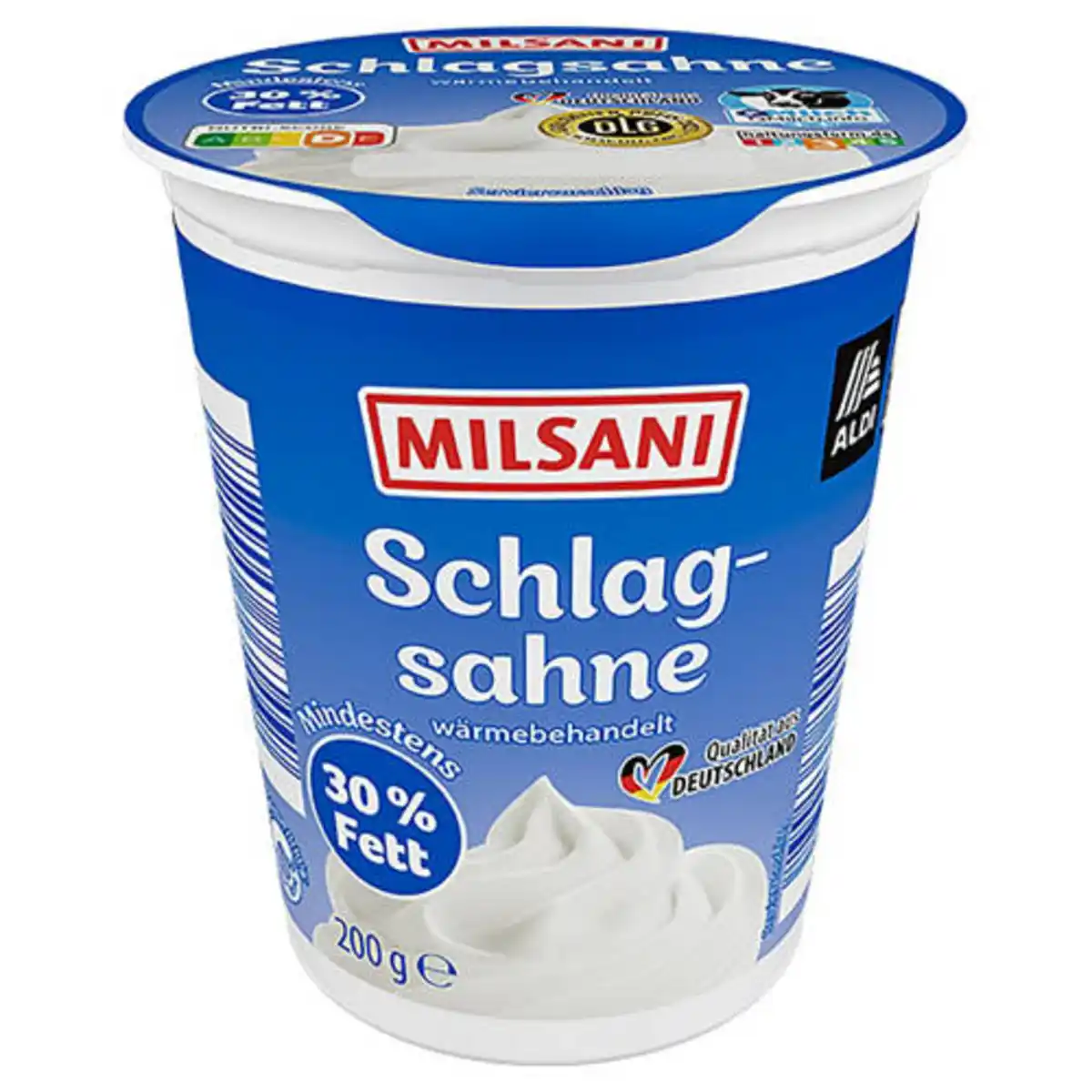 Bild 1 von MILSANI Schlagsahne 200 g