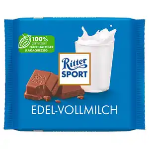 RITTER SPORT Bunte Vielfalt, Edel-Vollmilch