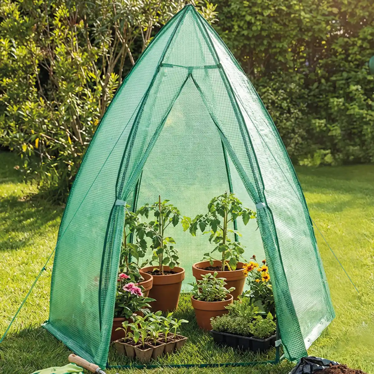 Bild 1 von Folien-Gewächshaus, ca. 160 x 183 cm