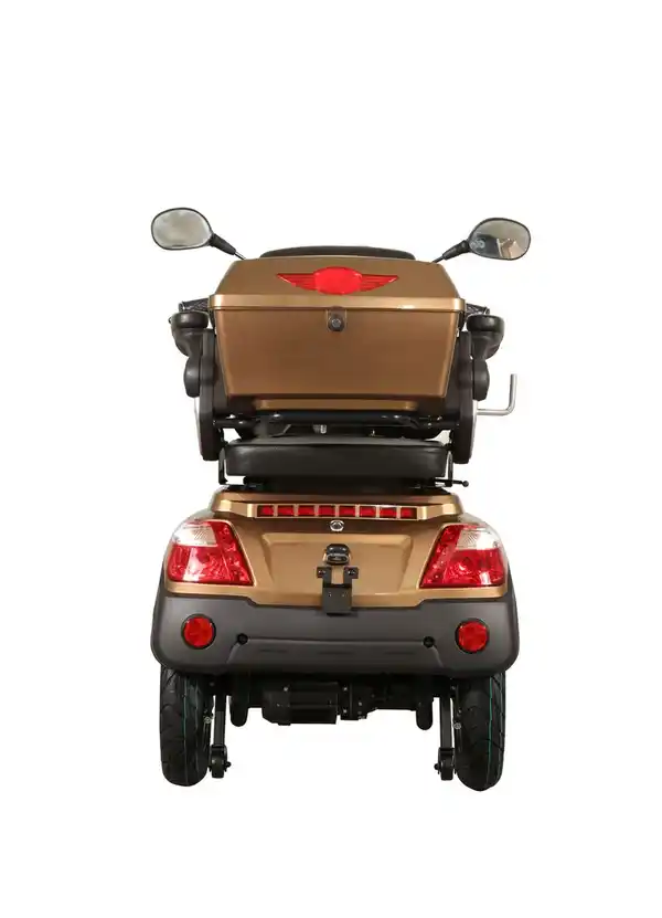 Bild 3 von E-Seniorenmobil CL-30ZR-60, Lithium-Akku, 4-Rad, 1000 Watt, Lithium Braun