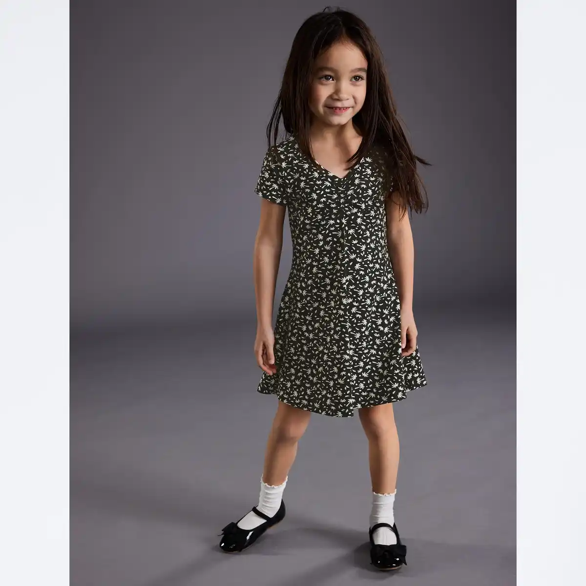 Bild 1 von Kinder-Mädchen-Kleid in leichter A-Linie