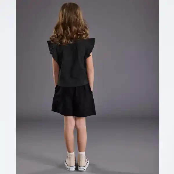 Bild 4 von Kinder-Mädchen-Shorts mit Band