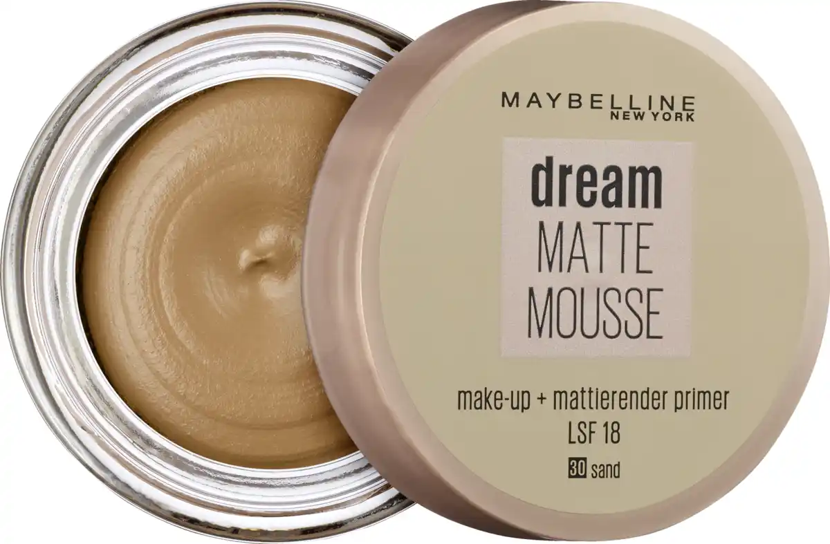 Bild 2 von Maybelline New York Dream Matte Mousse Make-Up Nr. 30 Sand, 18 ml