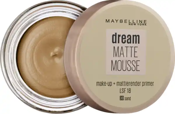 Bild 2 von Maybelline New York Dream Matte Mousse Make-Up Nr. 30 Sand, 18 ml