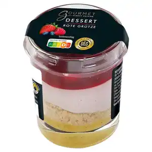 GOURMET FINEST CUISINE Dessert im Glas 60 g, Rote Grütze