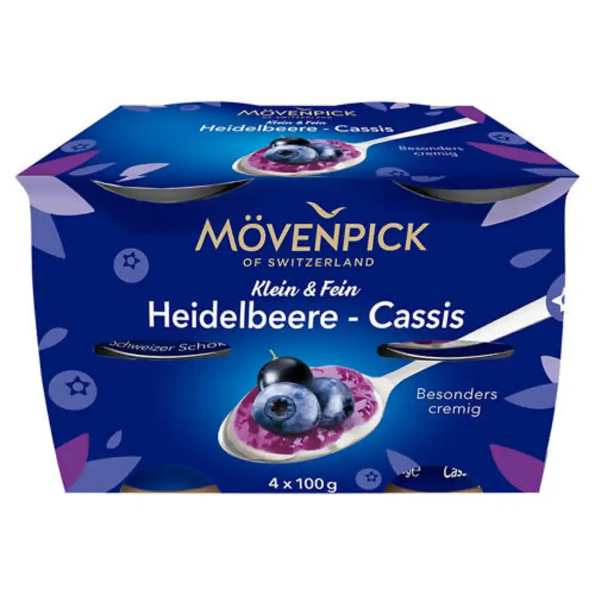 Bild 1 von MÖVENPICK Klein & Fein 4 x 400 g, Heidelbeer-Cassis