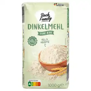 GOLDÄHREN Dinkelmehl 1 kg, Dinkel Type 630