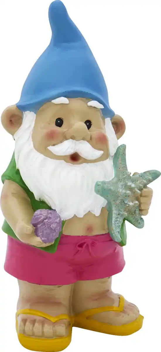 Bild 1 von IDEENWELT Deko-Gartenzwerg Seestern