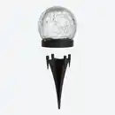 Bild 2 von Solarleuchte aus Glas in Crackle-Optik, Ø ca. 9 cm