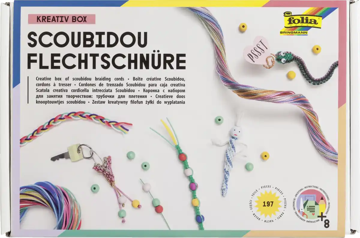 Bild 1 von folia Scoubidou Flechtschnüre