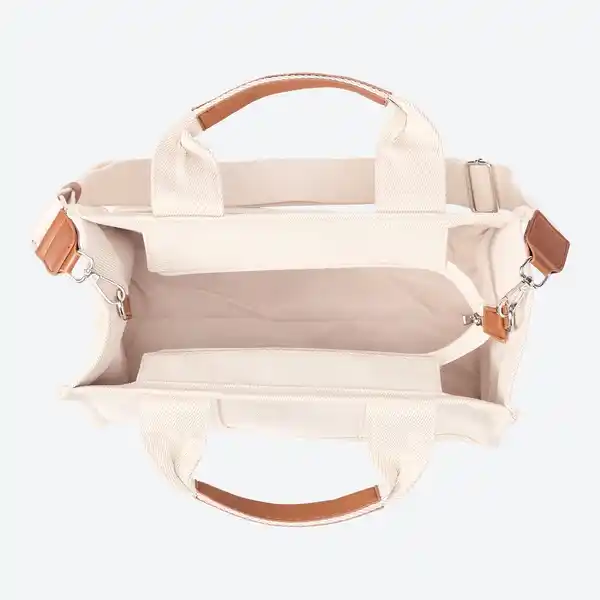 Bild 3 von Damen-Handtasche mit Reißverschluss, ca. 35x18x26 cm