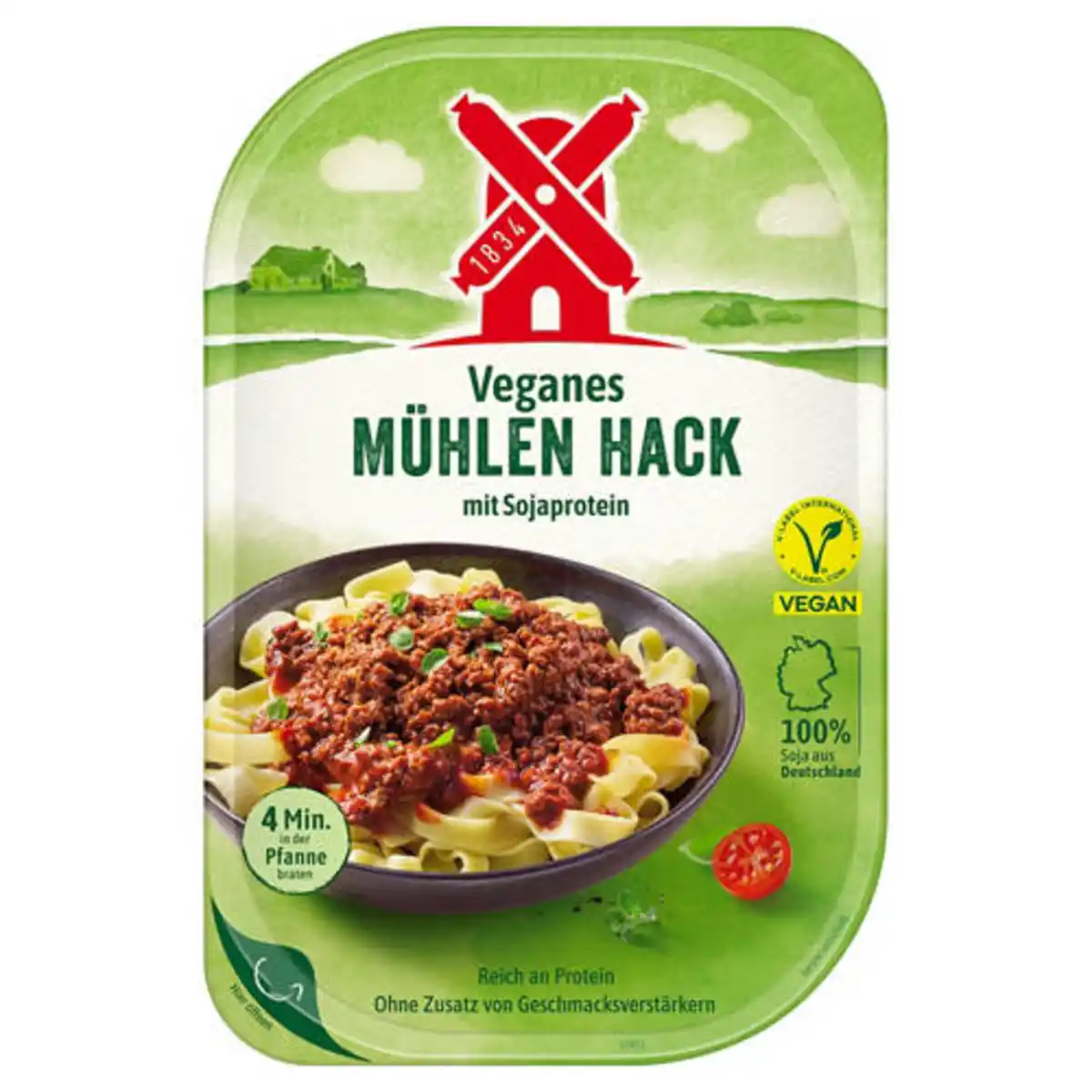 Bild 1 von RÜGENWALDER MÜHLE Veganes Pfannen Sortiment 180 g, Hack