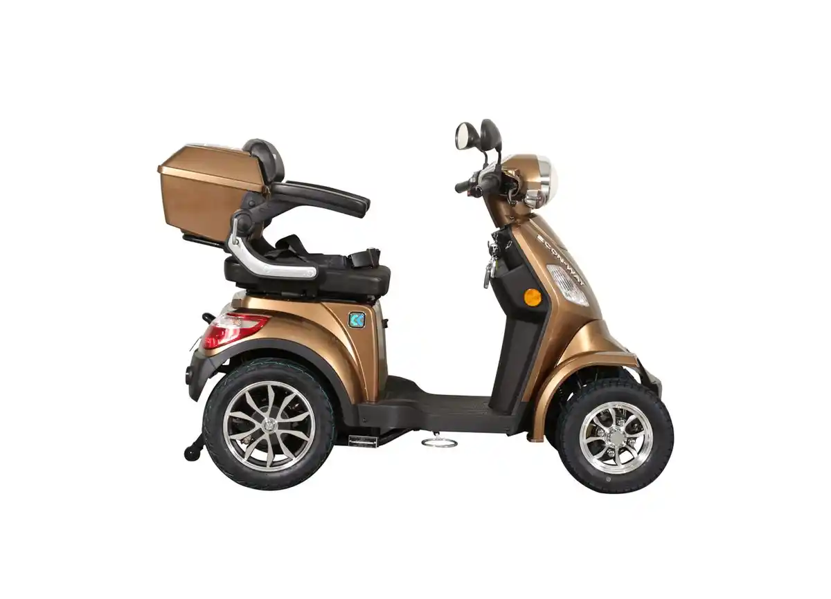 Bild 4 von E-Seniorenmobil CL-30ZR-60, Lithium-Akku, 4-Rad, 1000 Watt, Lithium Braun