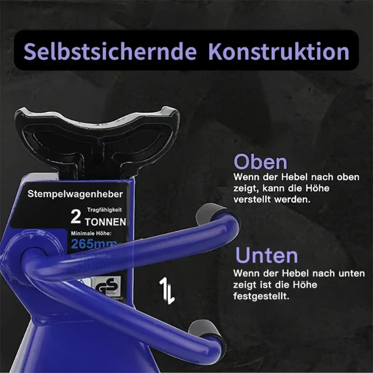 Bild 3 von Stempelwagenheber 2t- 2er Set