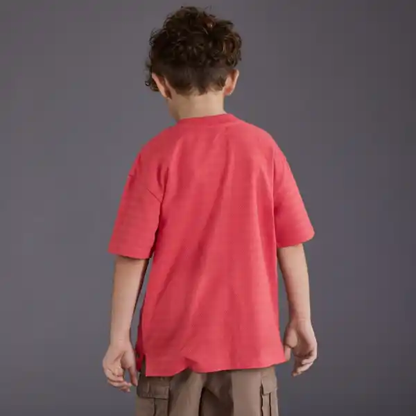 Bild 4 von Kinder-Jungen-T-Shirt mit kurzer Knopfleiste