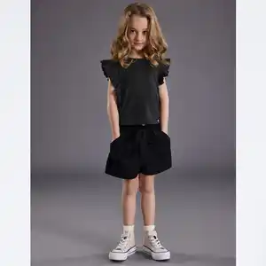 Kinder-Mädchen-Shorts mit Band