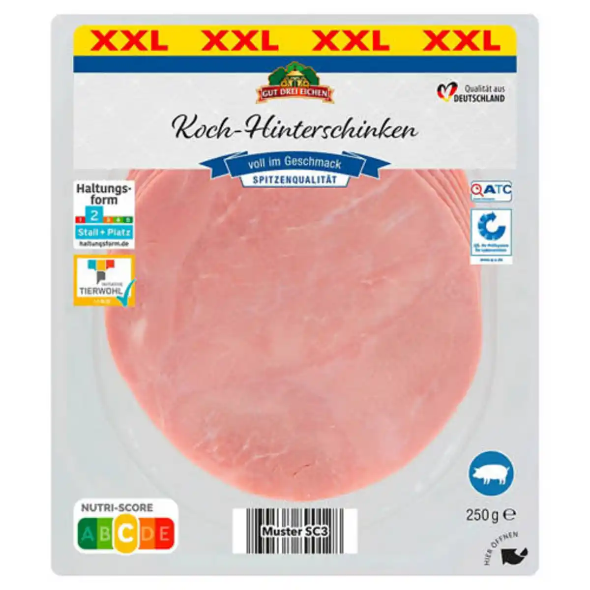 Bild 1 von GUT DREI EICHEN Kochschinken 250 g