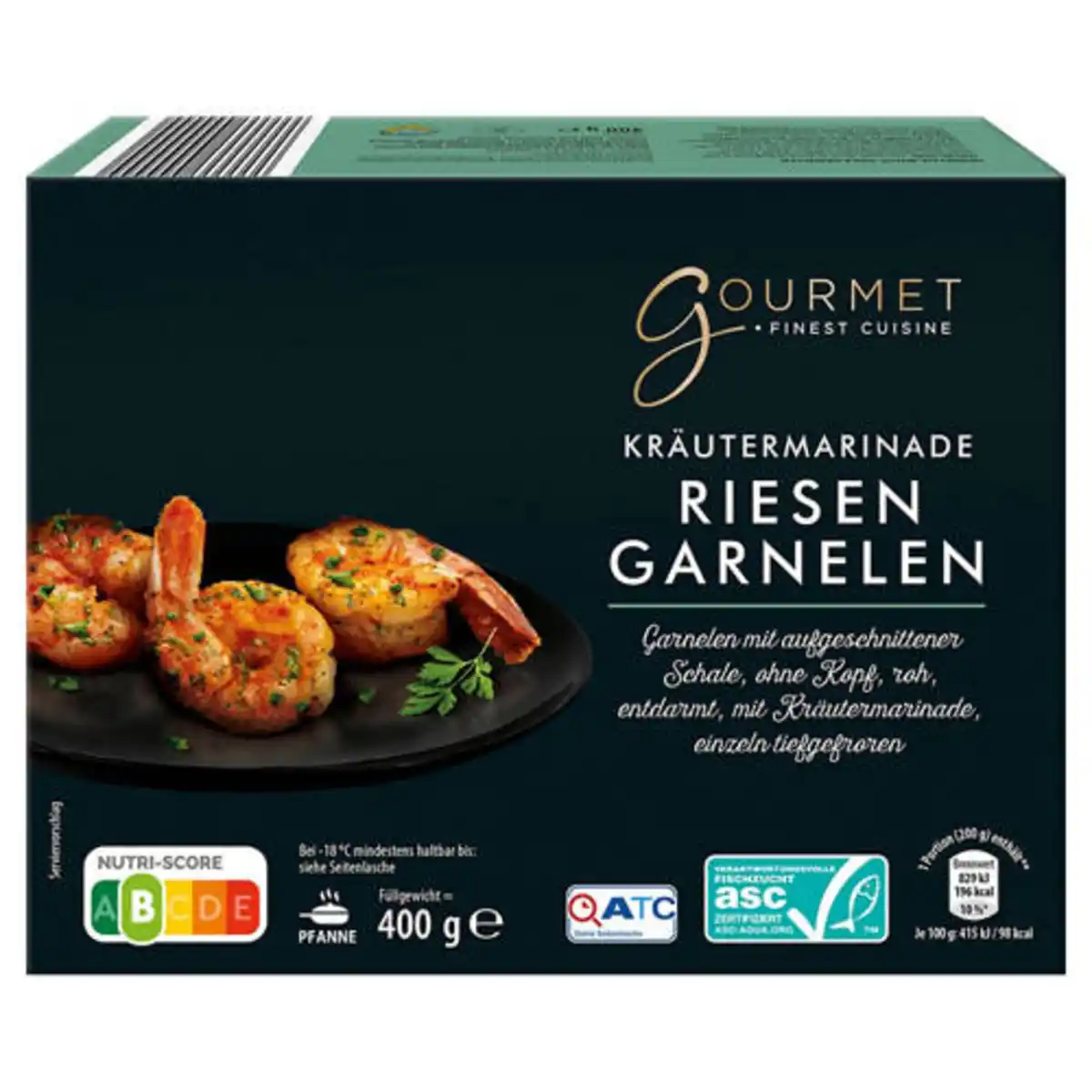 Bild 1 von GOURMET FINEST CUISINE Riesengarnelen 400 g, Kräutermarinade