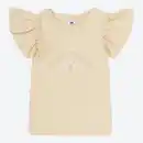 Bild 3 von Kinder-Mädchen-T-Shirt mit Volantärmeln