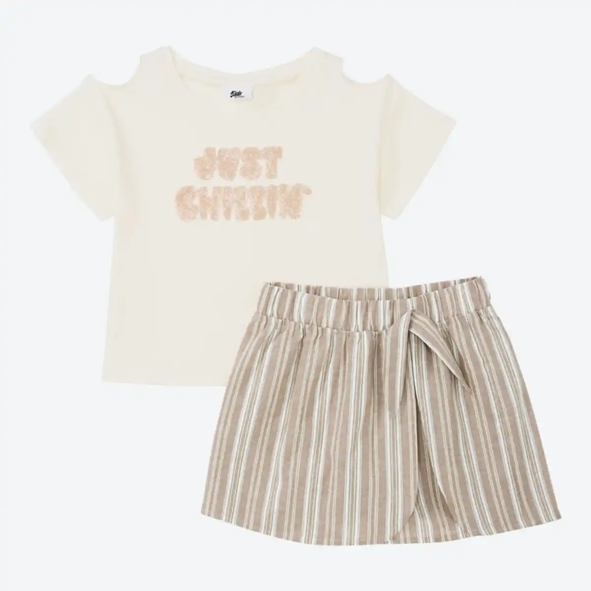 Bild 2 von Kinder-Mädchen-Set mit Stickerei, 2-teilig