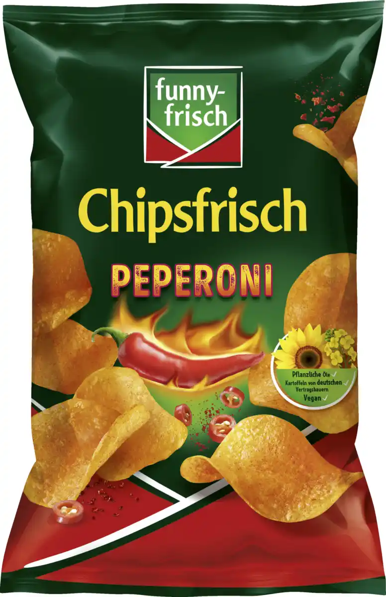 Bild 1 von funny-frisch Chipsfrisch Peperoni, 150 g