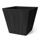 Bild 3 von Holzoptik-Pflanzkübel "Wood" - Anthrazit