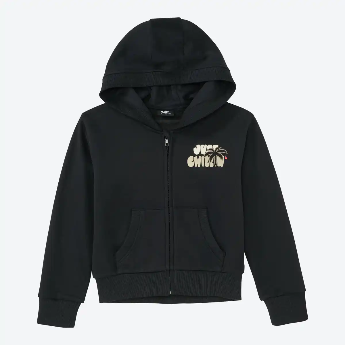 Bild 3 von Kinder-Cardigan mit Kängurutasche