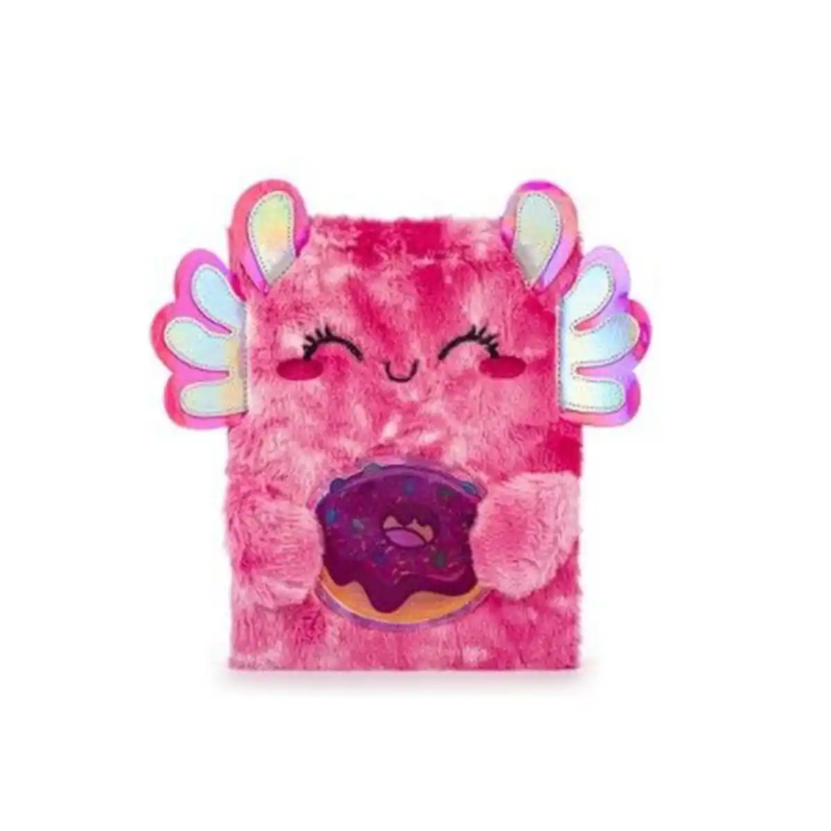 Bild 1 von Skizzenbuch mit Fell und Stickerei - Donuts-Patch