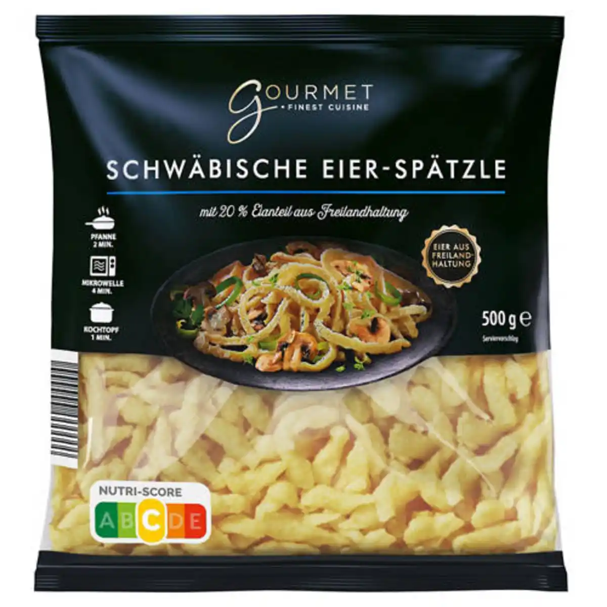 Bild 1 von GOURMET FINEST CUISINE Spätzle 500 g, Eierspätzle