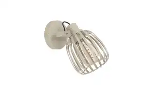 Wandleuchte Girona, sandfarbig