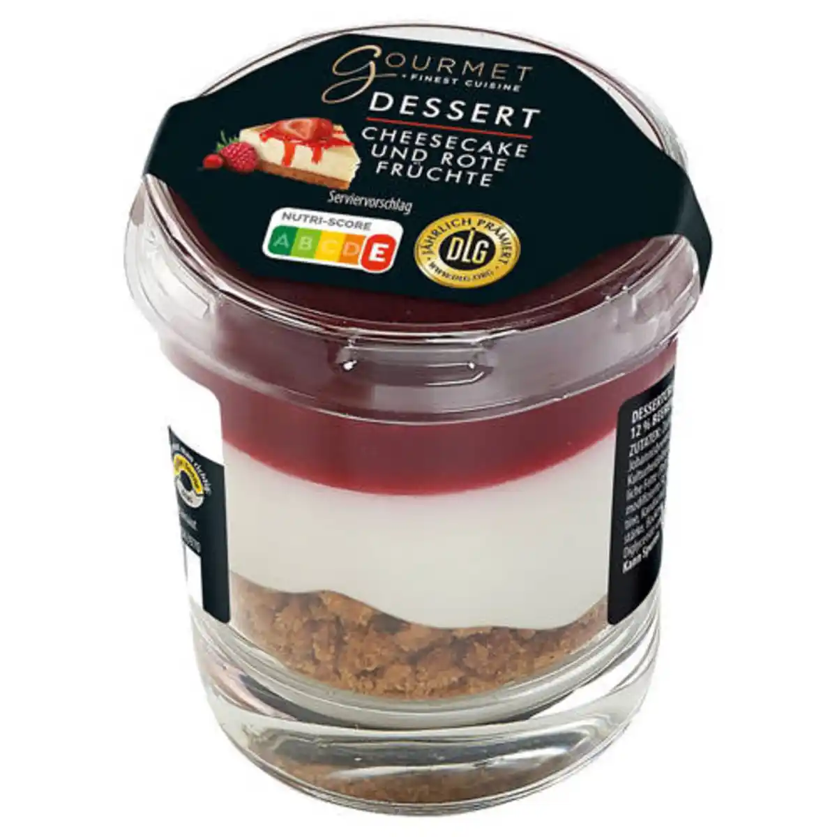 Bild 1 von GOURMET FINEST CUISINE Dessert im Glas 60 g, Cheesecake-Rote Früchte