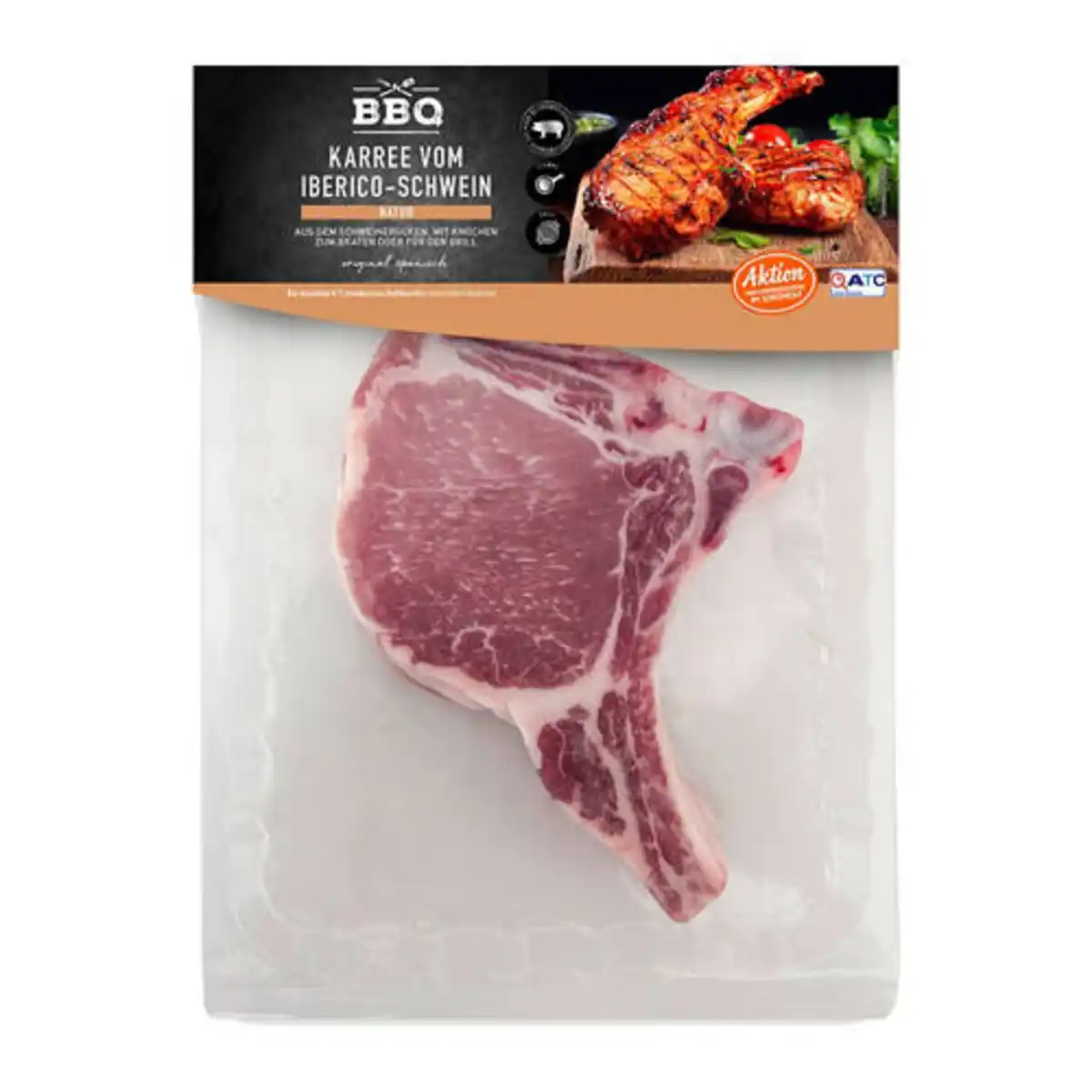 Bild 1 von BBQ Karree vom Iberico-Schwein 250 g