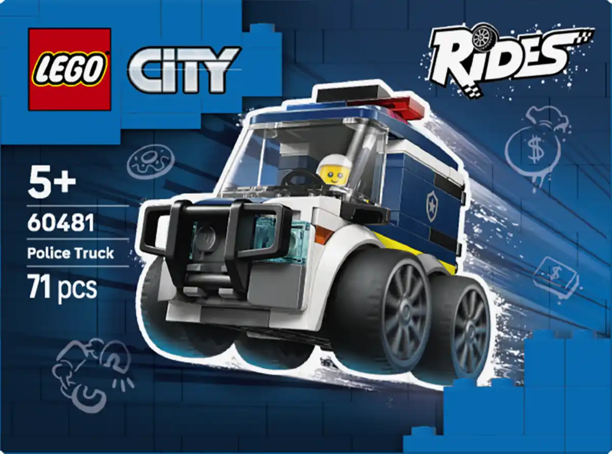 Bild 1 von LEGO 60481 Coole Flitzer Polizei Truck