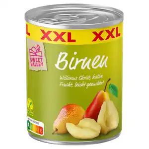 SWEET VALLEY XXL Obstmix 460 g, Birnen