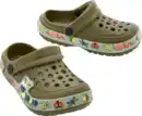 Bild 1 von IDEENWELT Kinder Fashion Clogs oliv Gr. 25/26