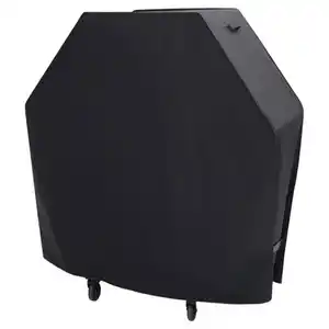 BBQ Grill Abdeckhaube, M, Schwarz