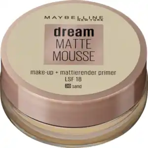 Maybelline New York Dream Matte Mousse Make-Up Nr. 30 Sand, 18 ml