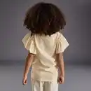 Bild 4 von Kinder-Mädchen-T-Shirt mit Volantärmeln