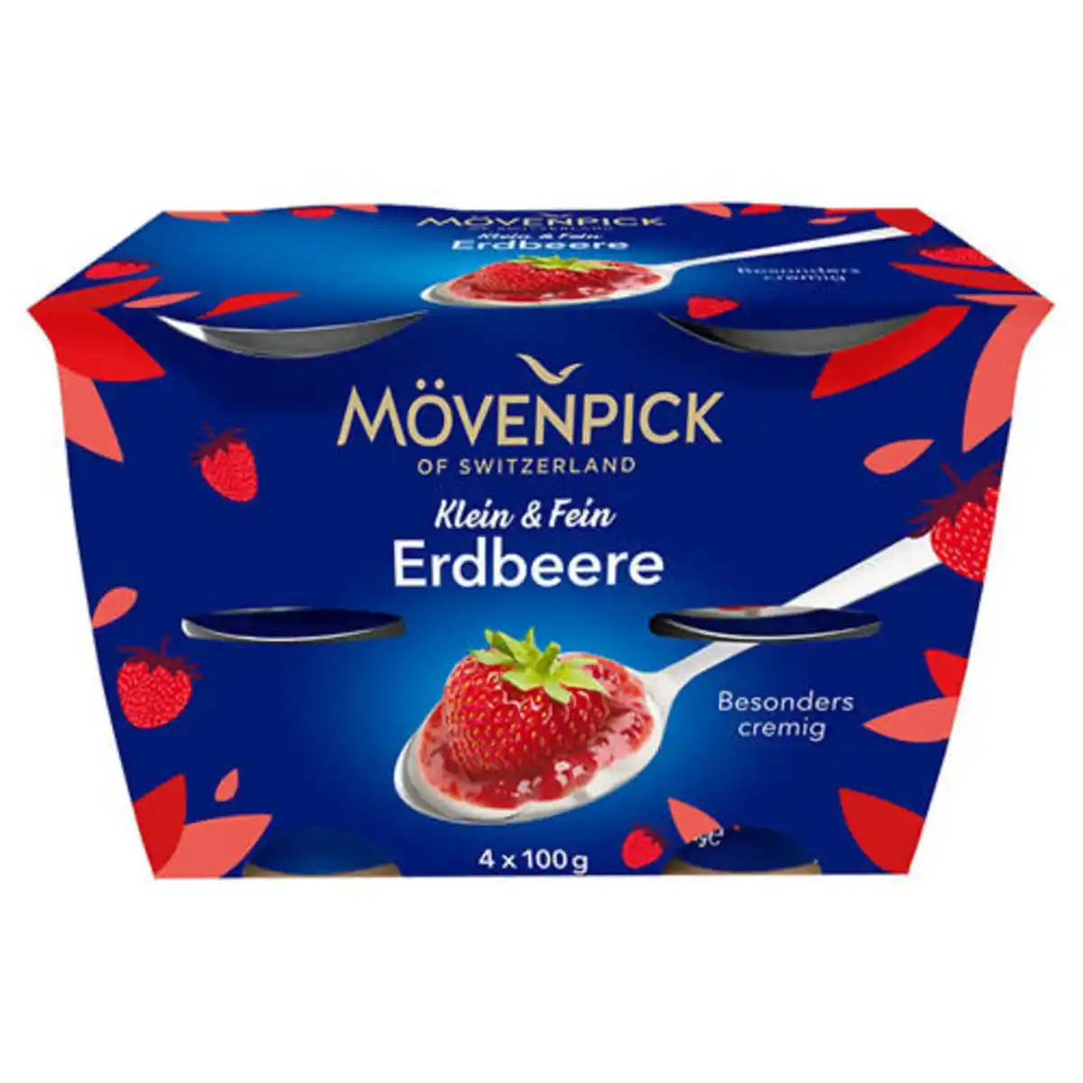 Bild 1 von MÖVENPICK Klein & Fein 4 x 400 g, Erdbeere