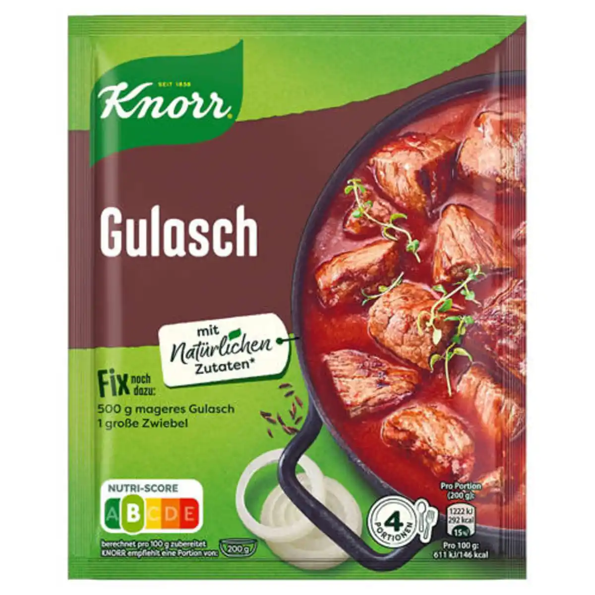 Bild 1 von KNORR Fix 49 g, Gulasch