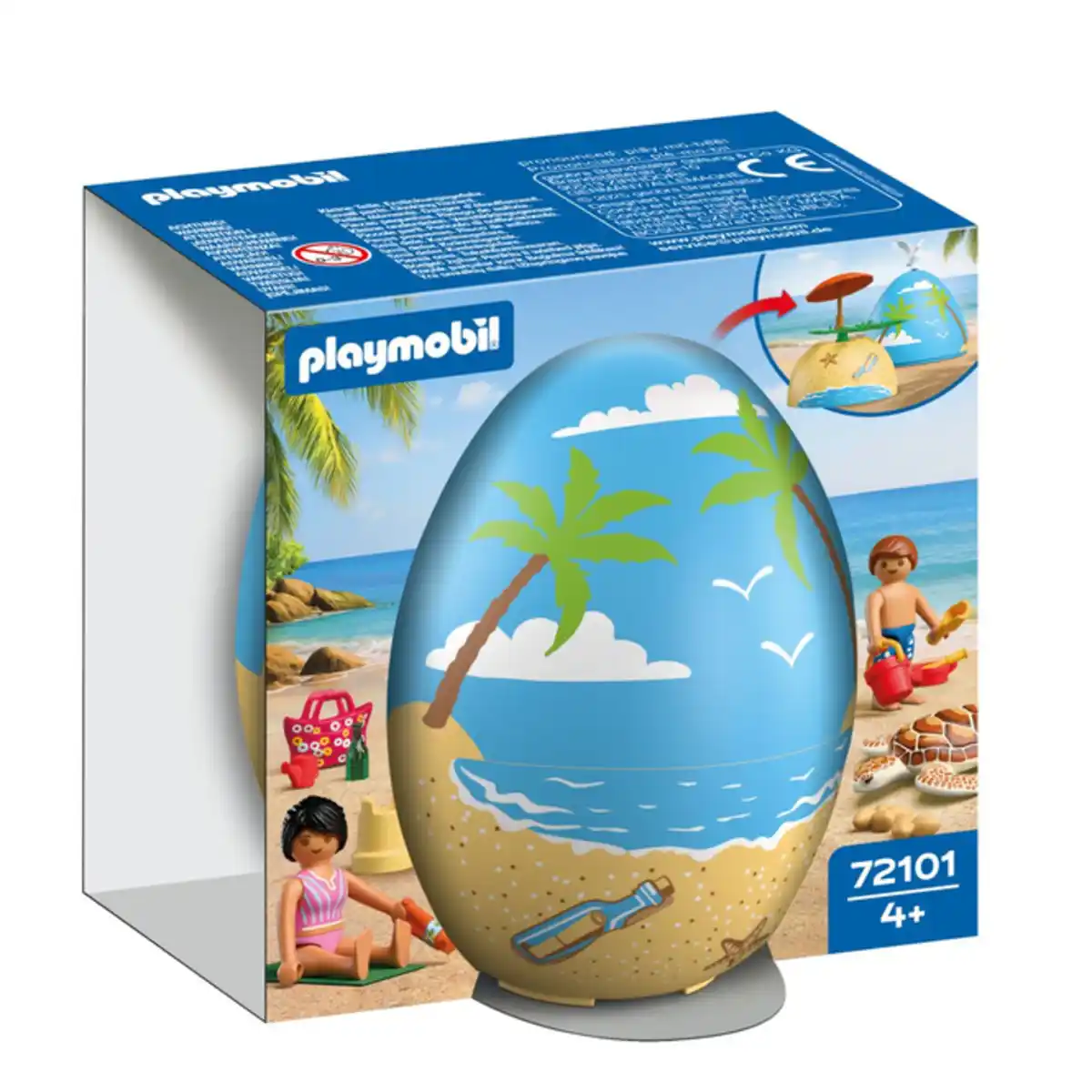 Bild 1 von Playmobil® 72101 - Spiel-Ei: Strandurlaub