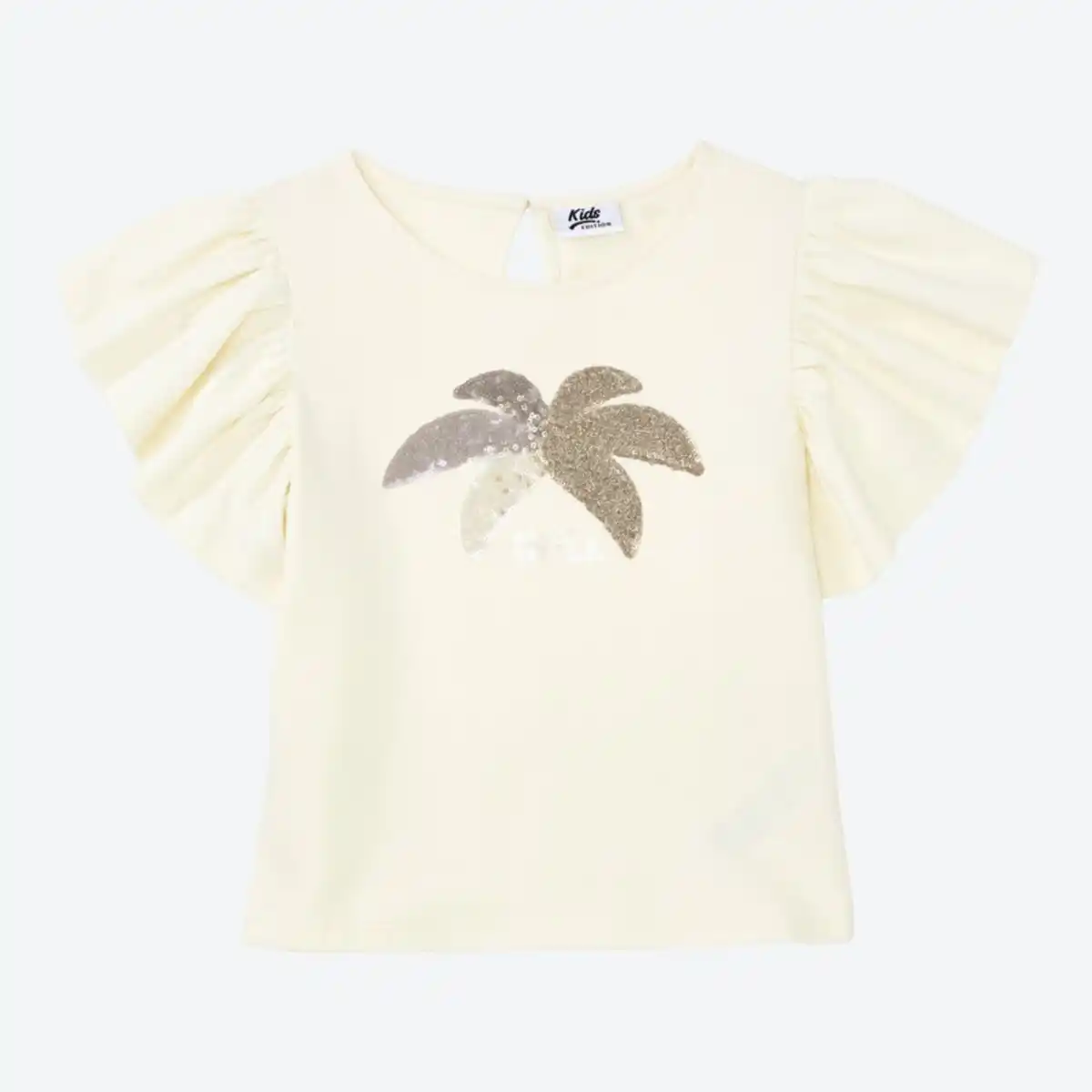 Bild 2 von Kinder-Mädchen-T-Shirt mit Pailletten-Applikation